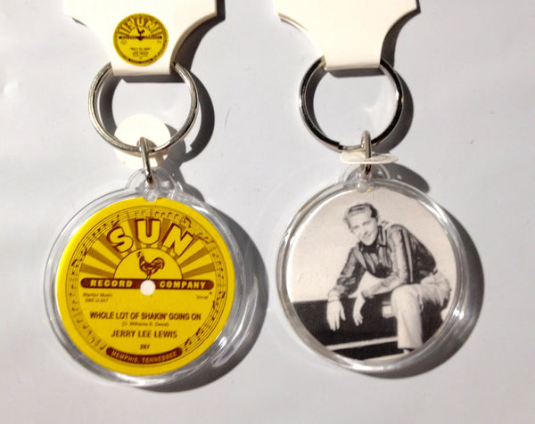 Jerry Lee Lewis Key Ring - Whole Lot of Shaking Going On - Photo