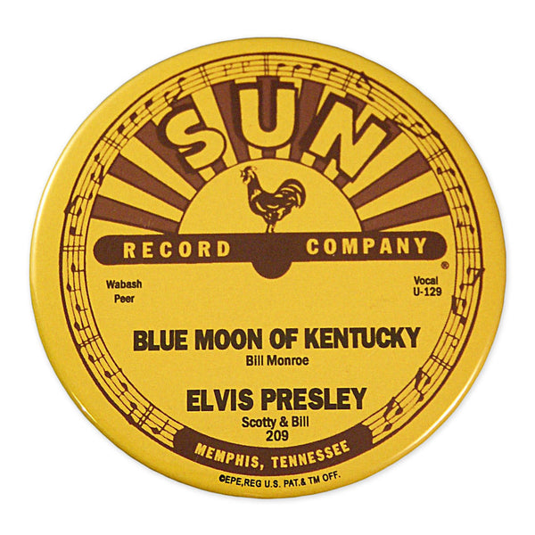Elvis Presley - Blue Moon of Kentucky Round Magnet