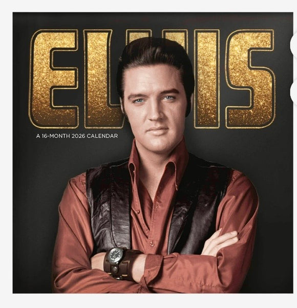 2026 Elvis Presley Wall Calendar