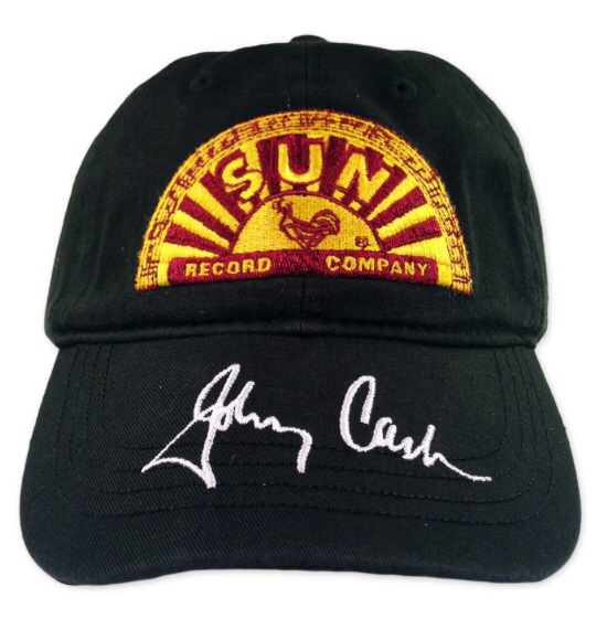 Johnny Cash Signature Sun Records Baseball Hat
