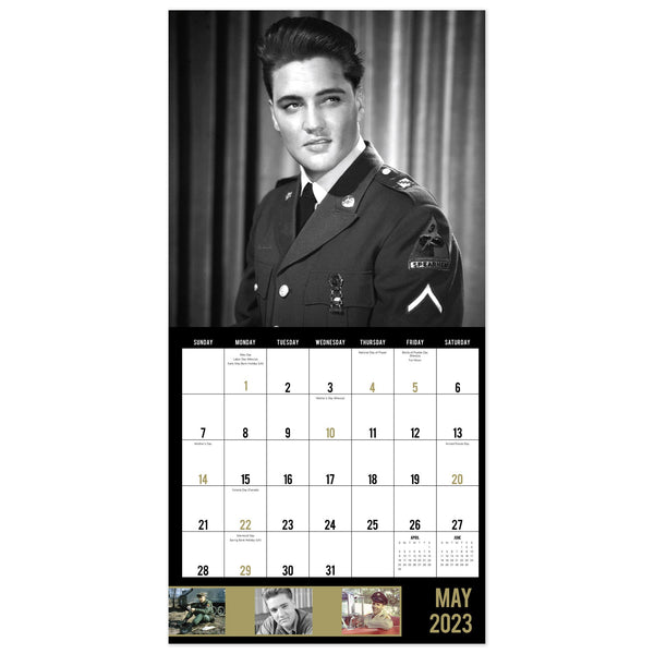 2023 Elvis Presley Wall Calendar
