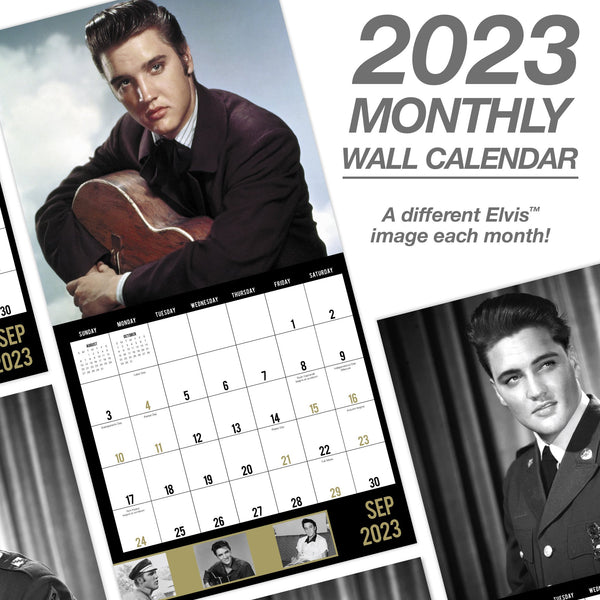 2023 Elvis Presley Wall Calendar