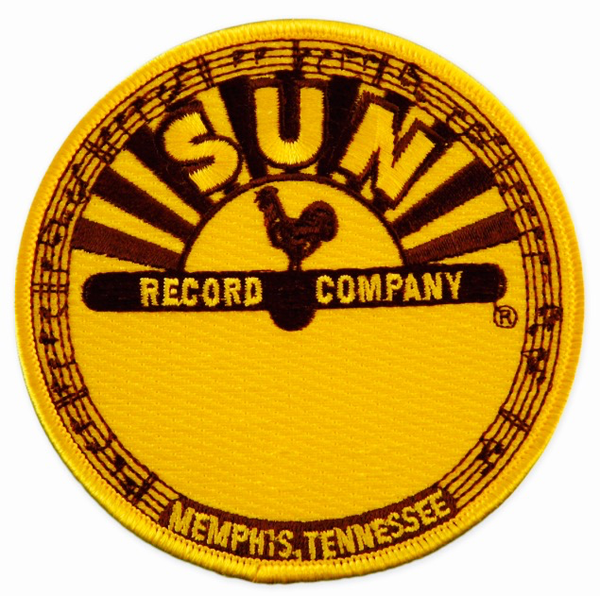 Sun Records Embroidered Round Patch