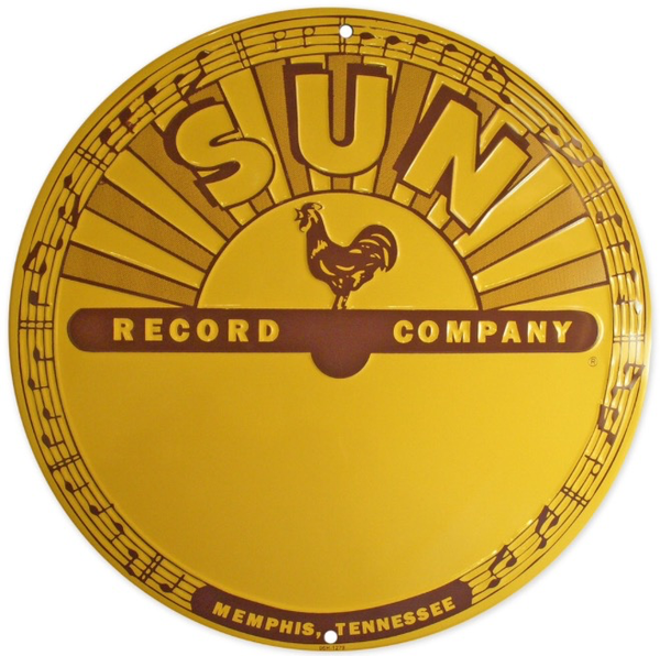 Sun Records 12 X 12 Sign