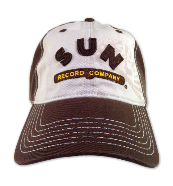 Sun Records Brown/Tan Distressed Hat