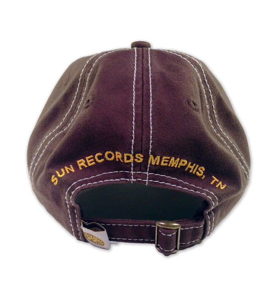 Sun Records Brown/Tan Distressed Hat