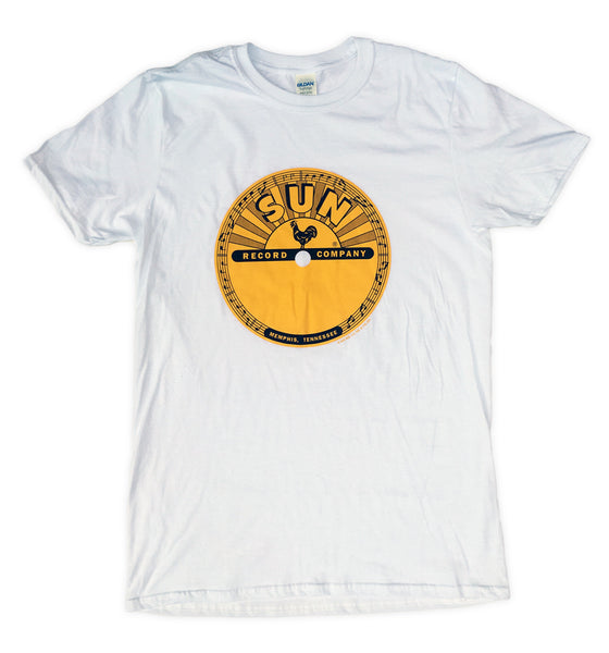 Sun Records Classic Logo White T-Shirt
