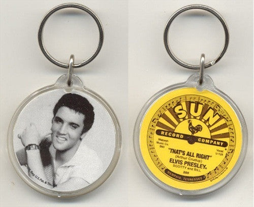 Elvis Presley Keychain - That's All Right and Photo