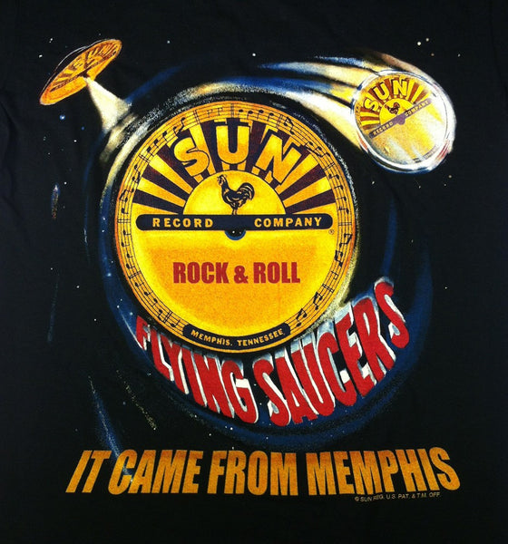 Sun Records - It Came From Memphis - Flyin Saucer T-shirt