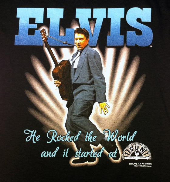 Elvis Presley - He Rocked The World - Classic T- Shirt