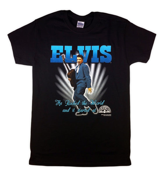 Elvis Presley - He Rocked The World - Classic T- Shirt