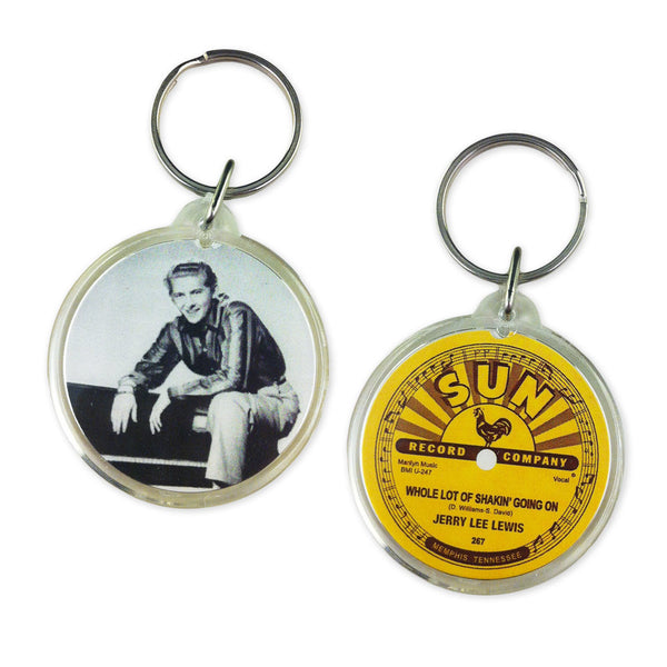 Jerry Lee Lewis Key Ring - Whole Lot of Shaking Going On - Photo