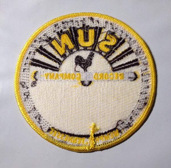 Sun Records Embroidered Round Patch