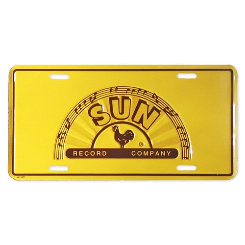 Sun Records License Plate