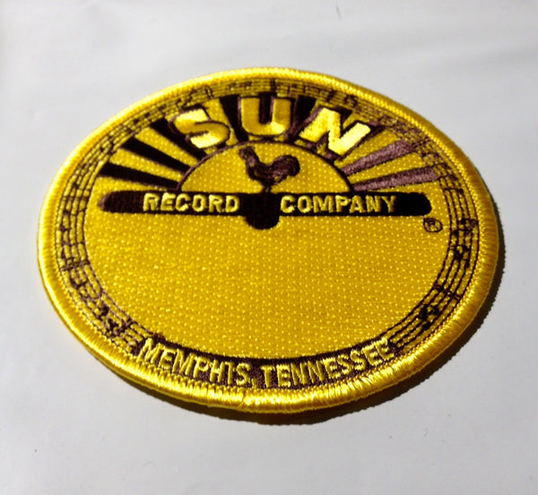 Sun Records Embroidered Round Patch