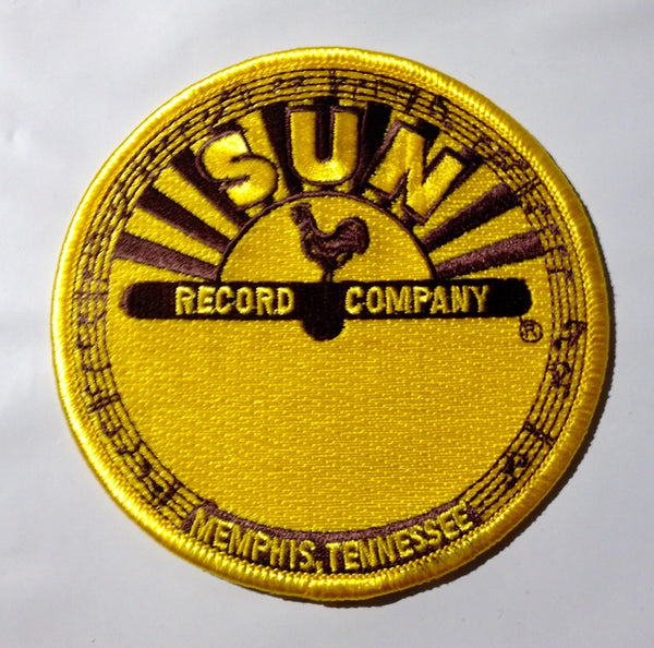 Sun Records Embroidered Round Patch