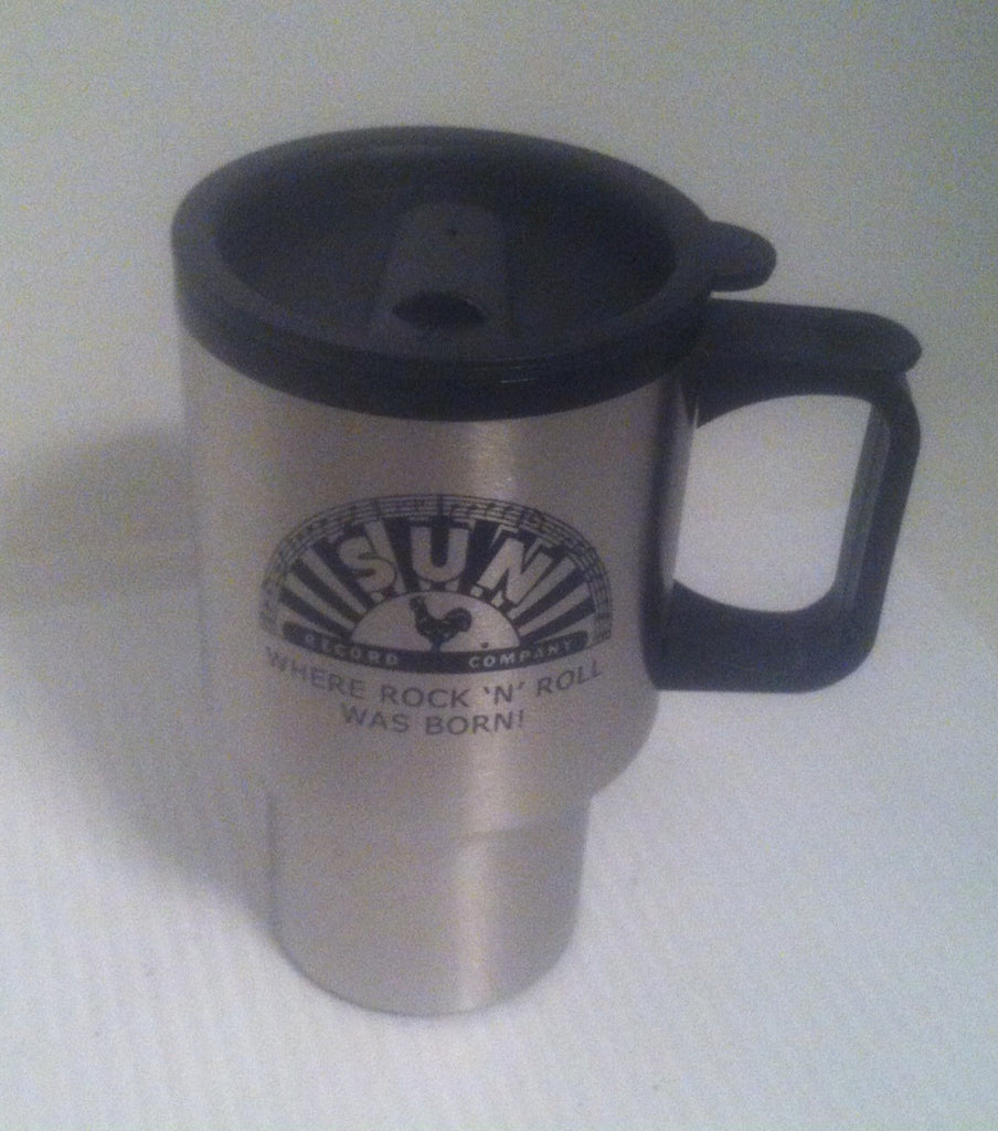 Sun Records Silver Travel Mug