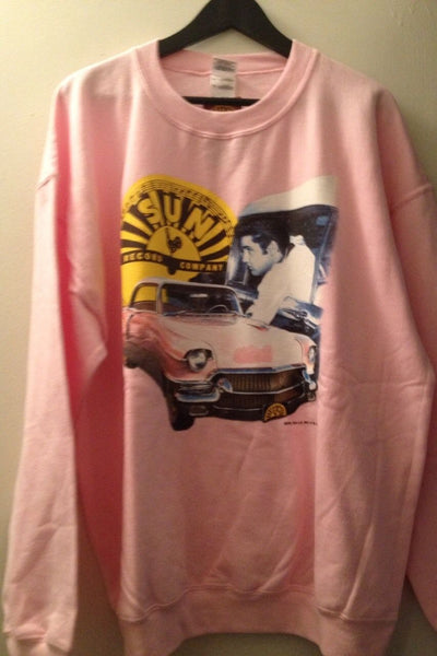 Elvis Presley Soft Pink Sweatshirt