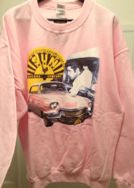 Elvis Presley Soft Pink Sweatshirt